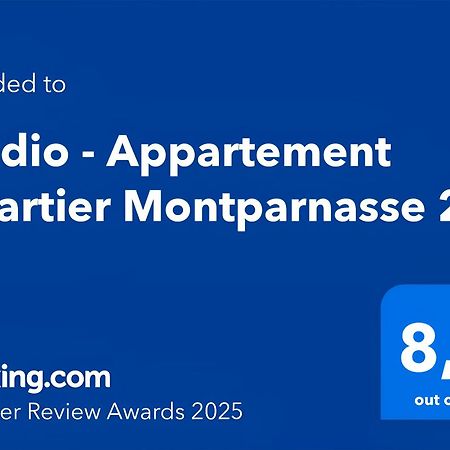 Studio - Appartement Quartier Montparnasse 2 Free Netflix Париж Экстерьер фото